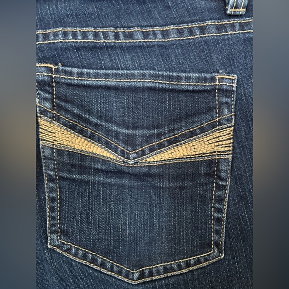 White House Black Market Indigo Wide Leg Jeans - Picture 10 of 13